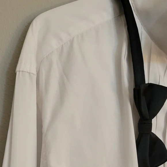 White Tuxedo Shirt - Picture 2 of 6